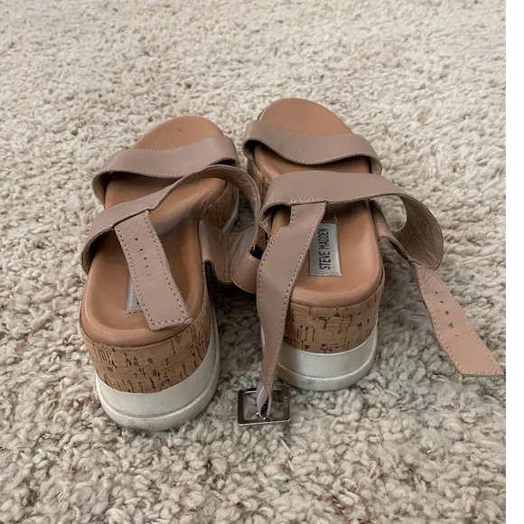Steve Madden Brenda Platform Sandal - 9 Tan - Picture 5 of 16